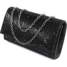 Taşlı Siyah Abiye Çanta. Clutch Siyah Taşlı Gece Çantası. Abiye Çanta Siyah. Siyah Abiye Çantası.