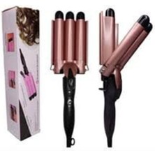 Serenity Haven 25 mm Su Dalgası Saç Maşası, Profesyonel ve Şık Pembe Tasarım