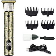 Profesyonel Tıraş Makinesi, Sakal, Ense, Vücut, Lazer Öncesi, Siyah, Demir Kasa