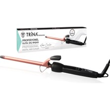 Serenity Haven Pembe 13 mm Profesyonel Saç Maşası, Şık ve Güçlü Performans