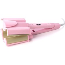 Serenity Haven Pembe Su Dalgası Wag Saç Maşası, Şık ve Dalgalı Saçlar Için Ideal Seçenek