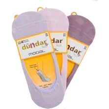 Dündar Unisex Erkek-Kadın Babet Çorap 3'lü Paket