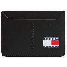 Erkekler İçin Tommy Hilfiger Siyah Kartlık Düz Desenli Şık Tasarım Hediye Seçeneği