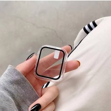 Apple Watch Series 1/2/3 42 mm Uyumlu Kasa ve Ekran Koruyucu Mika Kılıf.