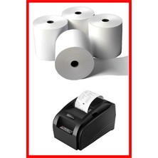 Termal Pos ve Adisyon Rulosu,termal Yazıcı Kağıdı,termal Bilgi Fişi 80 Mmx 30 mt (20 Paket) 200 Adet