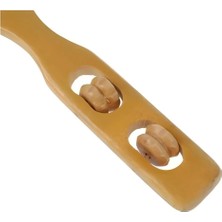 Ahşap Sırt Kaşıma Aleti Sırt Kaşıyıcı 45 cm Kaşıma Aparatı 1 Adet Masaj Etkili Yuvarlak Başlıklar