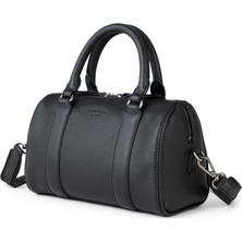 Gigi Siyah Deri Küçük Omuz ve Crossbody Çanta Kadın Premium Günlük Çanta