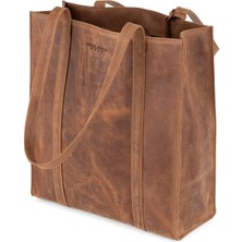Kira Deri Shopper Kadın Omuz ve Tote Çanta, Büyük Boy, Premium Tasarım