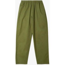 Konforlu Easy Twill Pant: Relaxed Fit, Tam Pamuklu, Elastik Bel