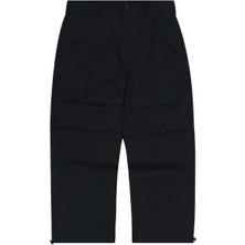 Black Root Flight Pants - Regular Fit, Wide Leg, Cotton & Machine Washable