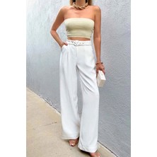 Yaz Şıklığı: Marina Pant - Geniş Paça, Cepli ve Bel Kemerli Pantolon