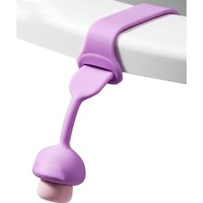 1 Adet Mantar Tasarımlı Klozet Kaldırma Aparatı Klozet Kapağı Tutucu Pratik Hijyenik