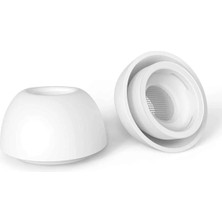 Kappgo Apple Airpods Pro1 ve Pro2 Silikon Yedek Kulaklık Ucu (2 Adet Small) (2 Adet Large) Toplam 4 Adet