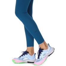 Nike One Luxe Kadın Mavi Mid Rise Antrenman Spor Taytı AT3098-404