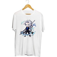 Karikatür Store Chibi Azure Reaper  Baskılı Kaliteli Tişört