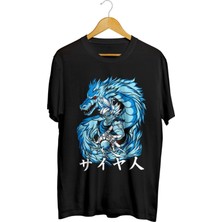 Karikatür Store Rei Ayanami Anime Baskılı Unisex Tişört