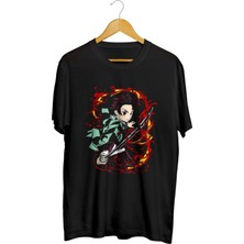 Karikatür Store Rei Ayanami Anime Baskılı Unisex Tişört