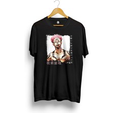 Karikatür Store Sakuna Devils - Jujutsu Kaisen Anime Baskılı Tişört