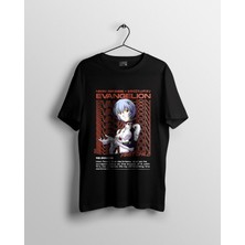 Karikatür Store Rei Ayanami Evangelion Aesthetic Anime Tişört