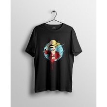 Karikatür Store One Piece Luffy Anime Tişört