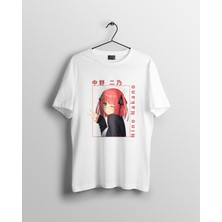 Karikatür Store Nino Nakano The Quintessential Quintuplets Anime Tişört