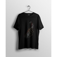 Karikatür Store Akustik Gitar Telleri T-Shirt