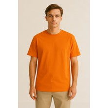 Karikatür Store Basic Bisiklet Yaka Kısa Kollu Kaliteli Tişört