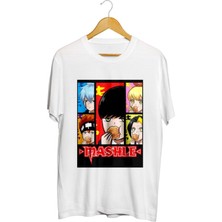 Karikatür Store Mashle Magic And Muscles Baskılı Unisex Tişört