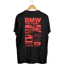 Karikatür Store Bmw 2002 Turbo Ön ve Arka Baskılı Kaliteli Tişört