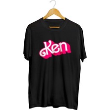 Karikatür Store Barbie Ken Baskılı Unisex Tişört