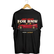 Karikatür Store Bmw Ön ve Arka Baskılı Kaliteli Tişört