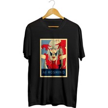 Karikatür Store Oshi No Ko Baskılı Unisex Tişört