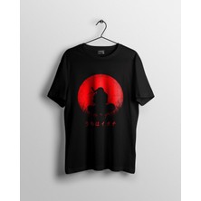 Karikatür Store Itachi Uchiha Baskılı Anime Tişört