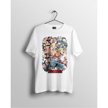 Karikatür Store Fullmetal Alchemist Baskılı Anime Tişört