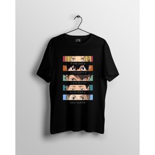 Karikatür Store Haikyuu Setter Squad Graphic Eyes Anime Tişört