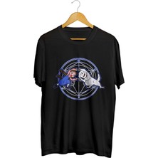 Karikatür Store Fullmetal Fusion Baskılı Unisex Tişört