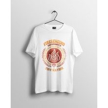 Karikatür Store Avatar The Last Airbender Firebending University Anime Tişört