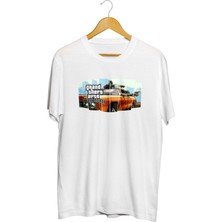 Karikatür Store Gta San Andreas Baskılı Unisex Tişört