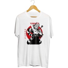 Karikatür Store Yamato Baskılı Unisex Tişört