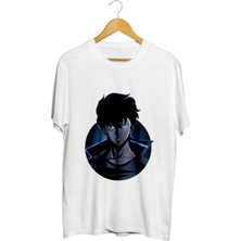 Karikatür Store Solo Leveling Baskılı Unisex Tişört