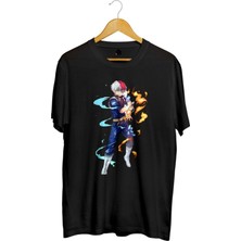 Karikatür Store Todoroki Manga Baskılı Unisex Tişört