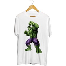 Karikatür Store Marvel Comics The Incredible Hulk Baskılı Unisex Tişört