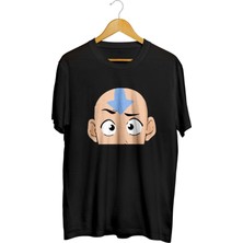 Karikatür Store Aang Avatar Baskılı Unisex Tişört
