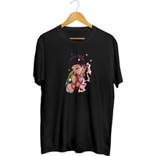 Karikatür Store Demon Slayer Anime Baskılı Unisex Tişört