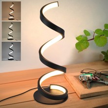 Kıvrımlı Spiral Gece Lambası