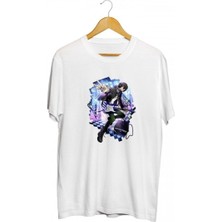 Karikatür Store Osamu Dazai Anime Baskılı Unisex Tişört