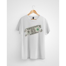 Karikatür Store Bitcoin Kripto Para Esprili Baskılı Tişört