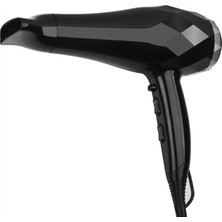 Vigosuz Diamond Model Siyah Fön Makinesi, Güçlü ve Şık Tasarım