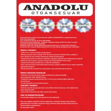 Anadolukrom Fiat Egea Sd Krom Stop Kaşı 3 Prç. 2015 Üzeri