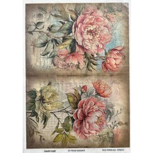 Lineart Pirinç Dekopaj Kağıdı PINK41